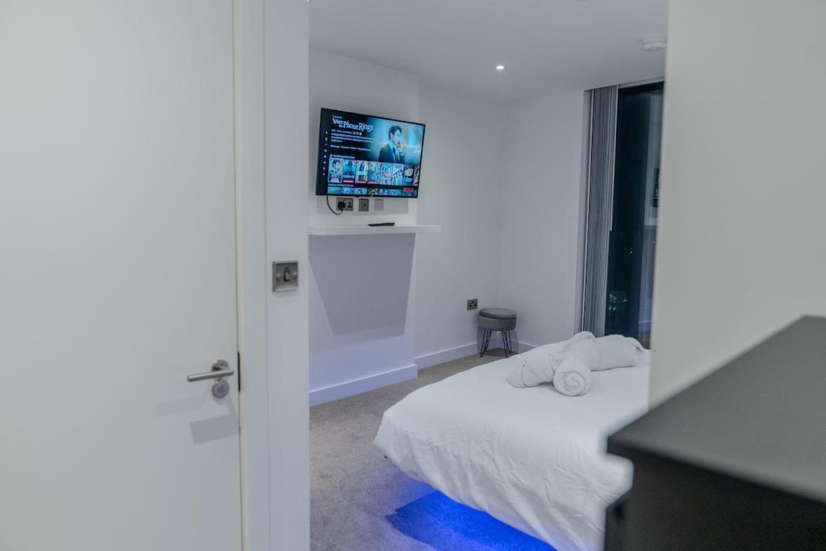 Luxury 2 Bed Penthouse With Stunning Views In Manchester City Centre Exterior photo